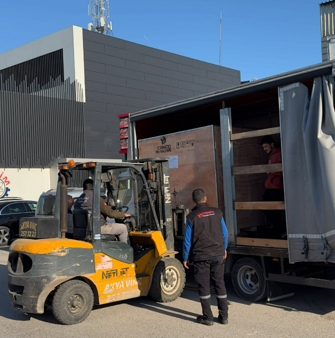 HRW 22 CNC RIM DIAMOND CUT MACHINE SHIPPED TO ISTANBUL