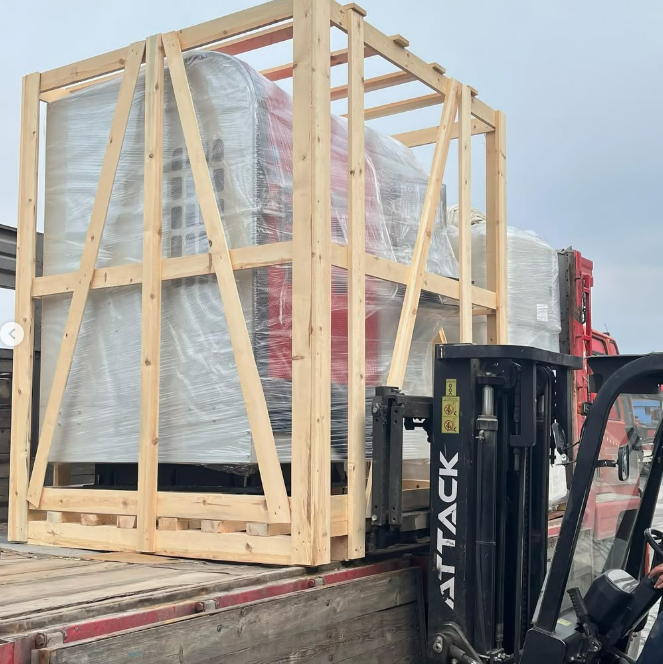 OUR WRM 26 CNC WHEEL LATHE MACHINE SHIPMENT TO KOCAELI HAS BEEN COMPLETED!