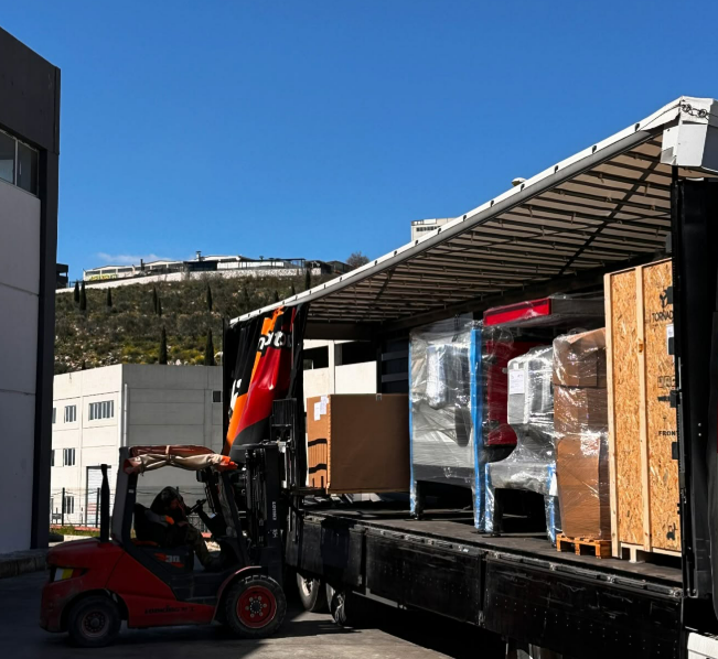 SUCCESSFUL MACHINE SHIPMENT TO ZURICH, SWITZERLAND