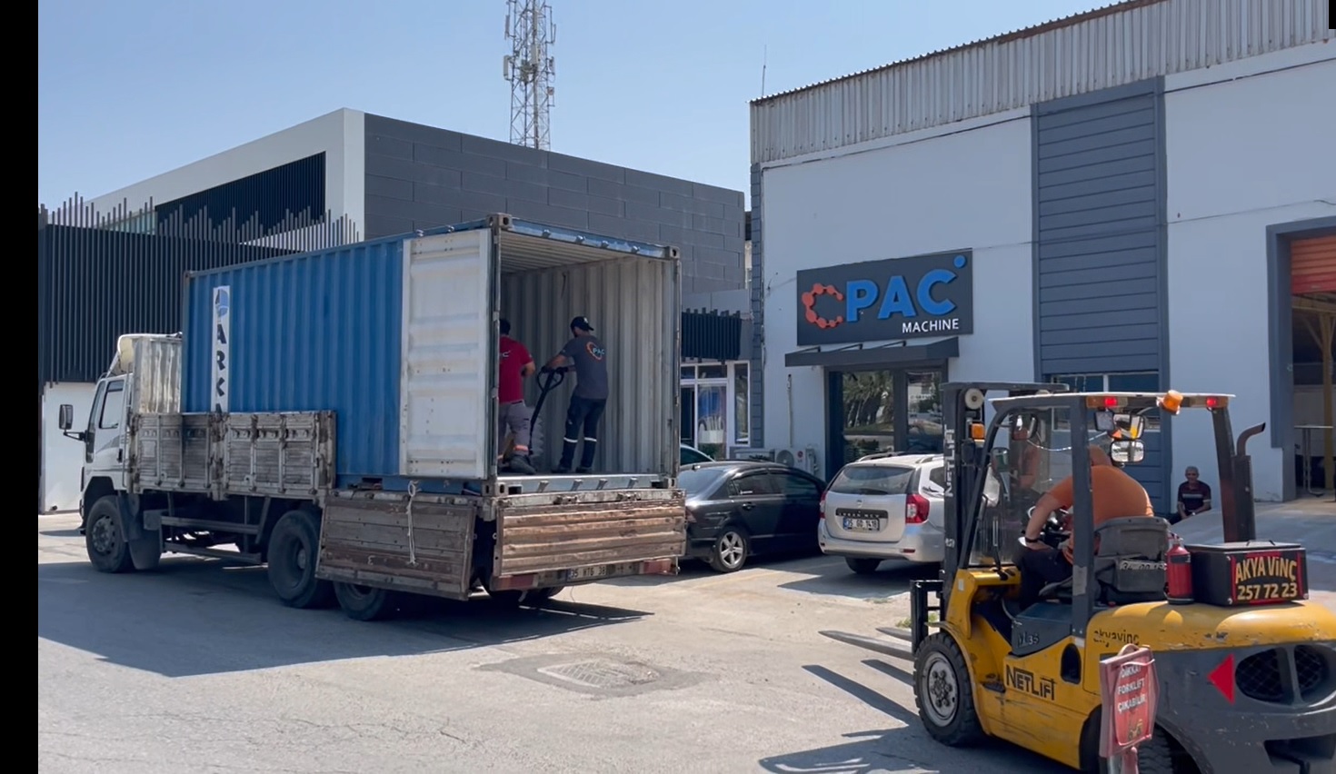 Cnc Machine Delivery to İsrael