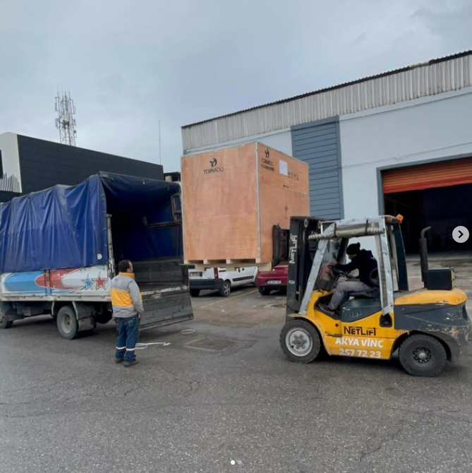 KONYA HRW 22 HORIZONTAL CNC DIAMOND CUT MACHINE SHIPMENT TO KONYA TURKEY 