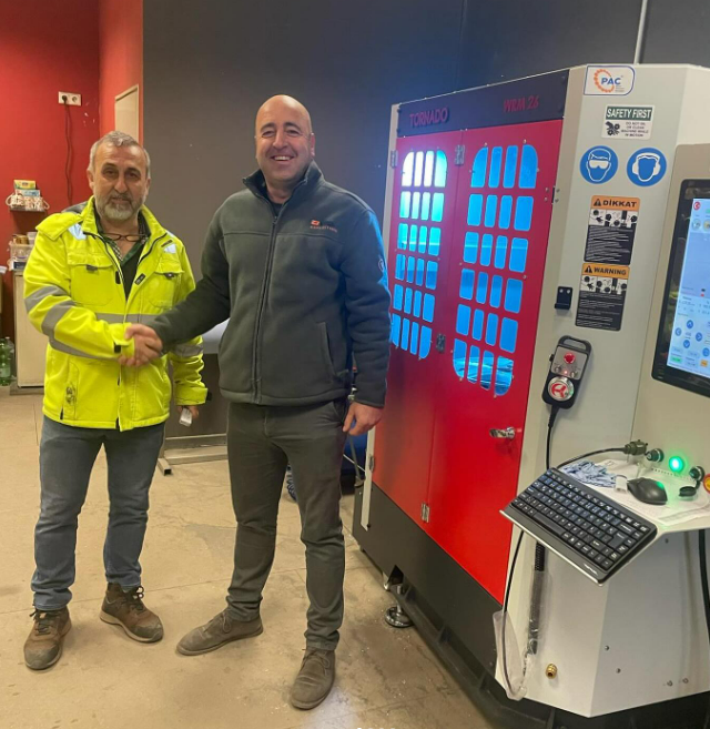 GERMANY WRM 26 CNC DIAMOND CUT MACHINE INSTALLATION AND TRAINING 