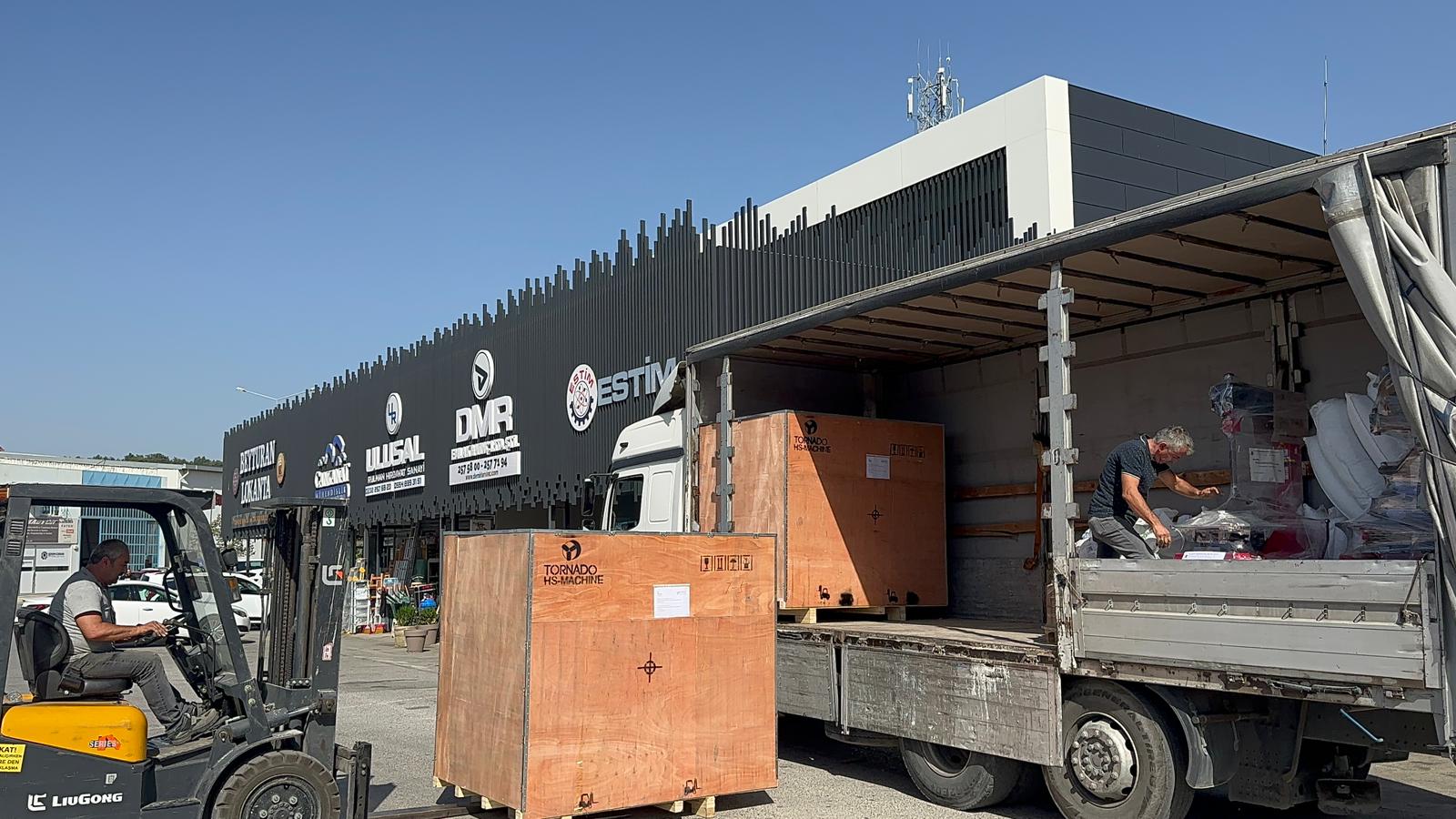 OUR TORNADO CNC KOCAELİ GEBZE AND DARICA HRW 22 HORIZONTAL CNC RIM LATHE MACHINE SHIPMENT