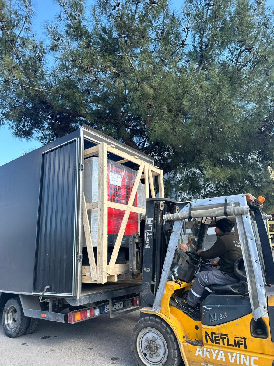 OUR WRM 26 ALLOY WHEEL CNC DIAMOND CUT MACHINE SHIPMENT TO YALOVA TURKIYE 